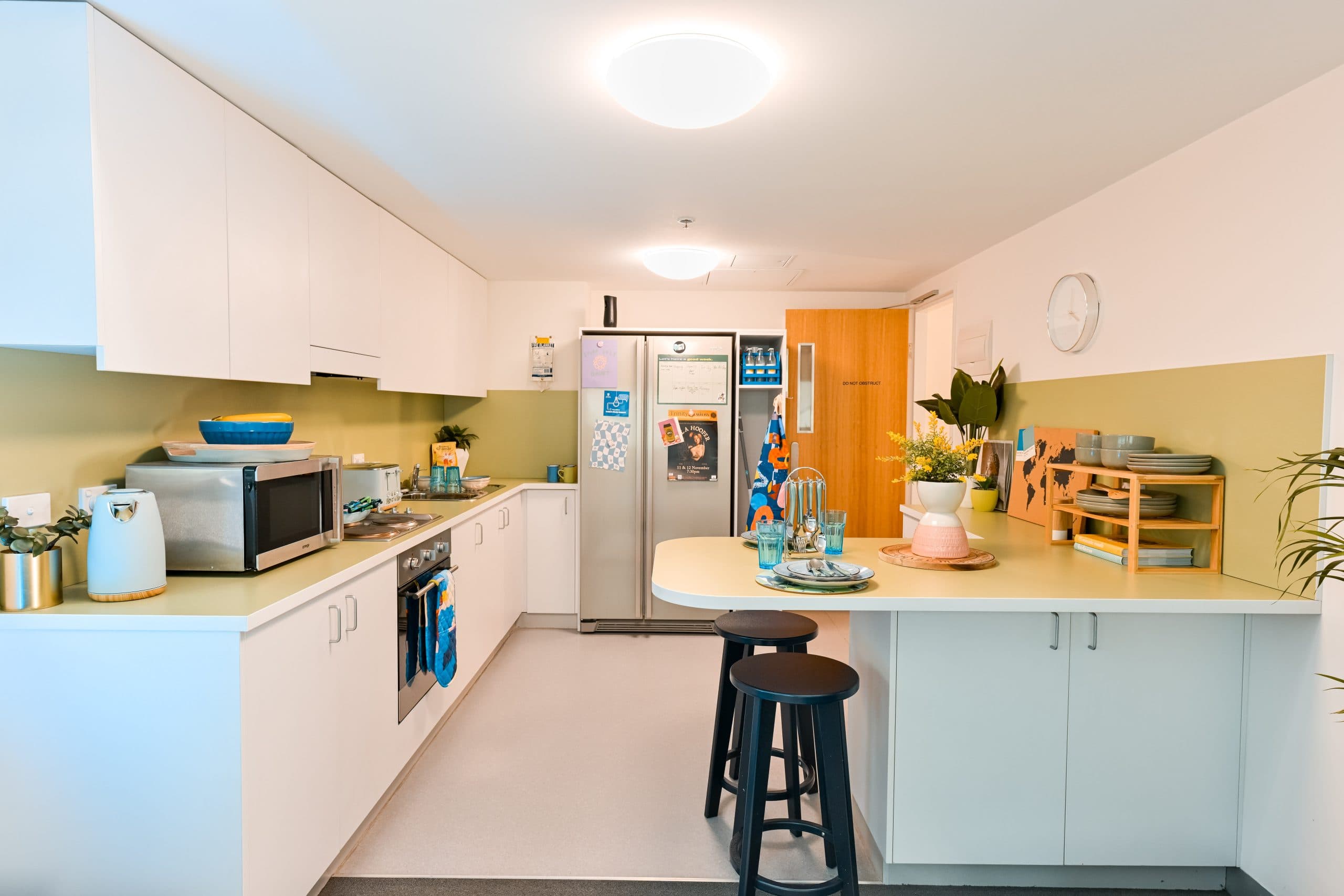 King single bed apartment