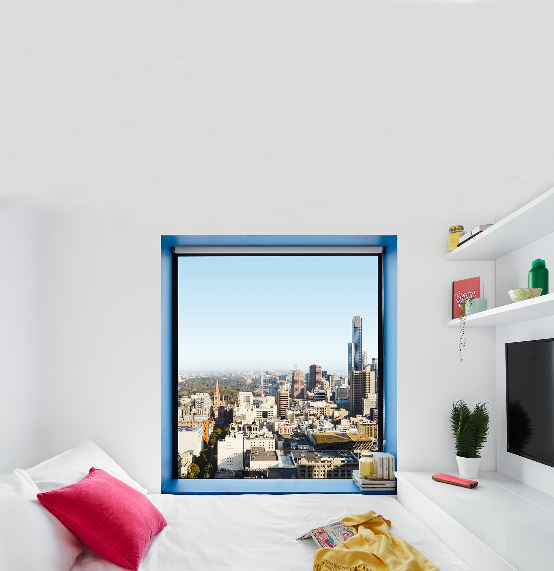 King single bed apartment
