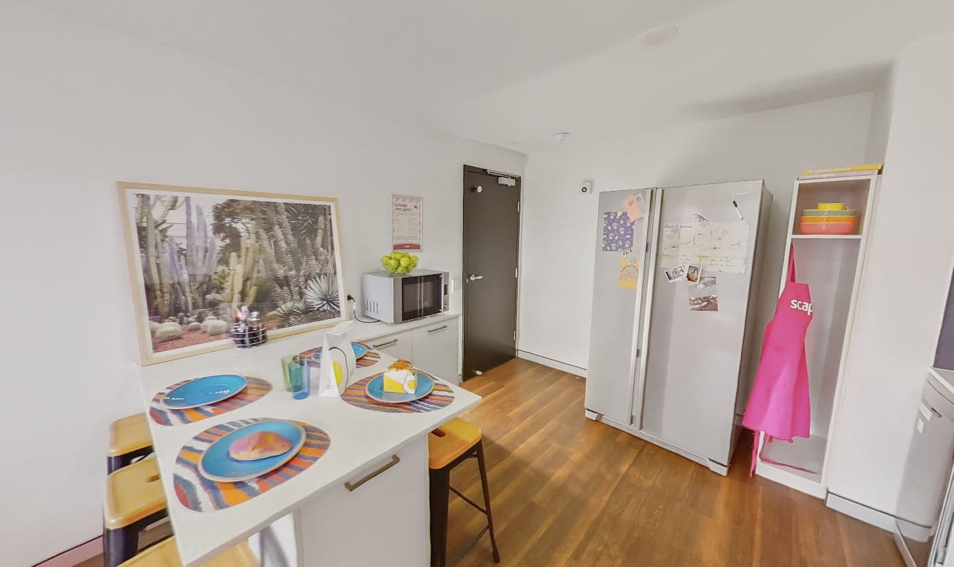 King single bed apartment
