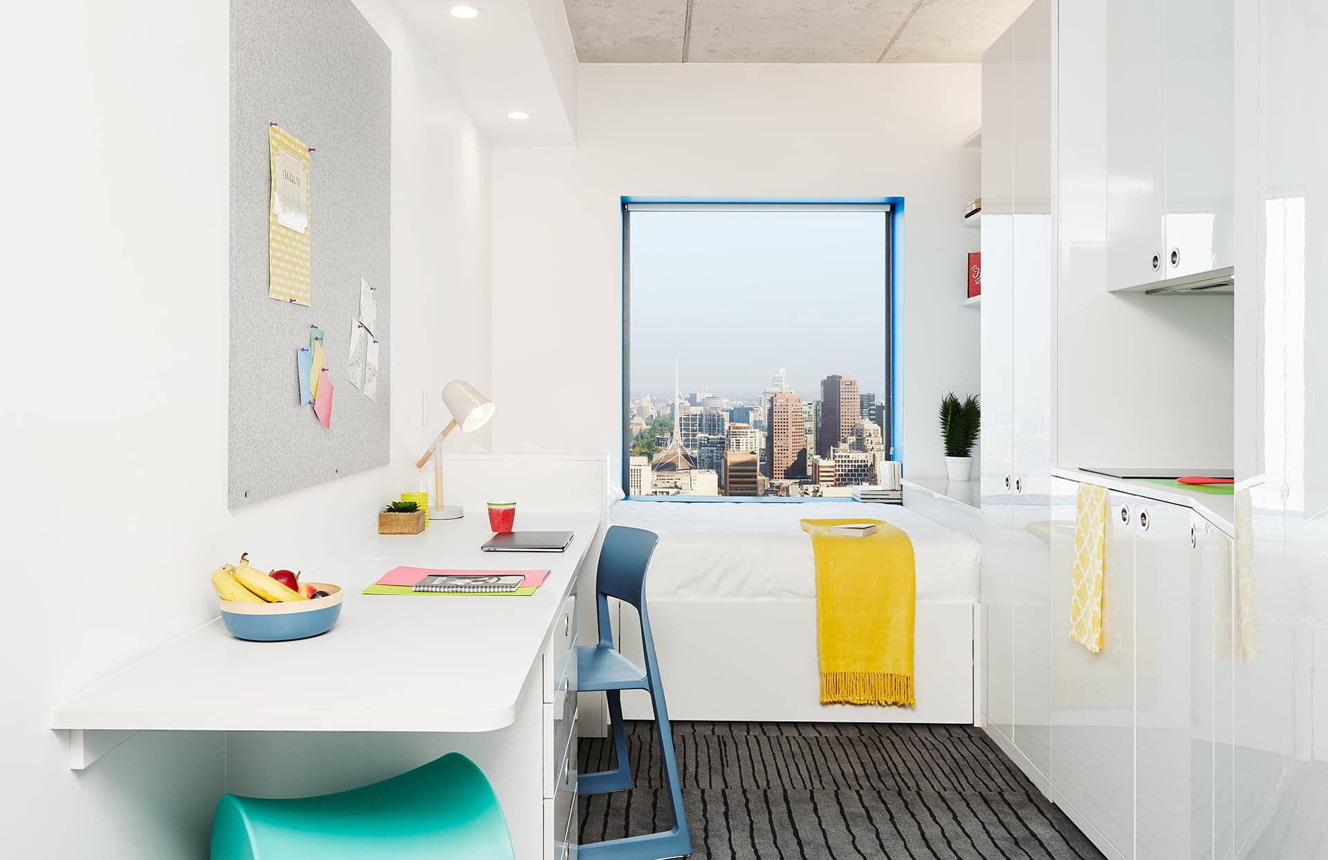 King single bed apartment